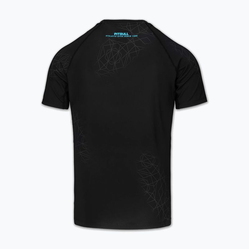 Rashguard pentru bărbați Pitbull Ray Rashguard sky blue 4