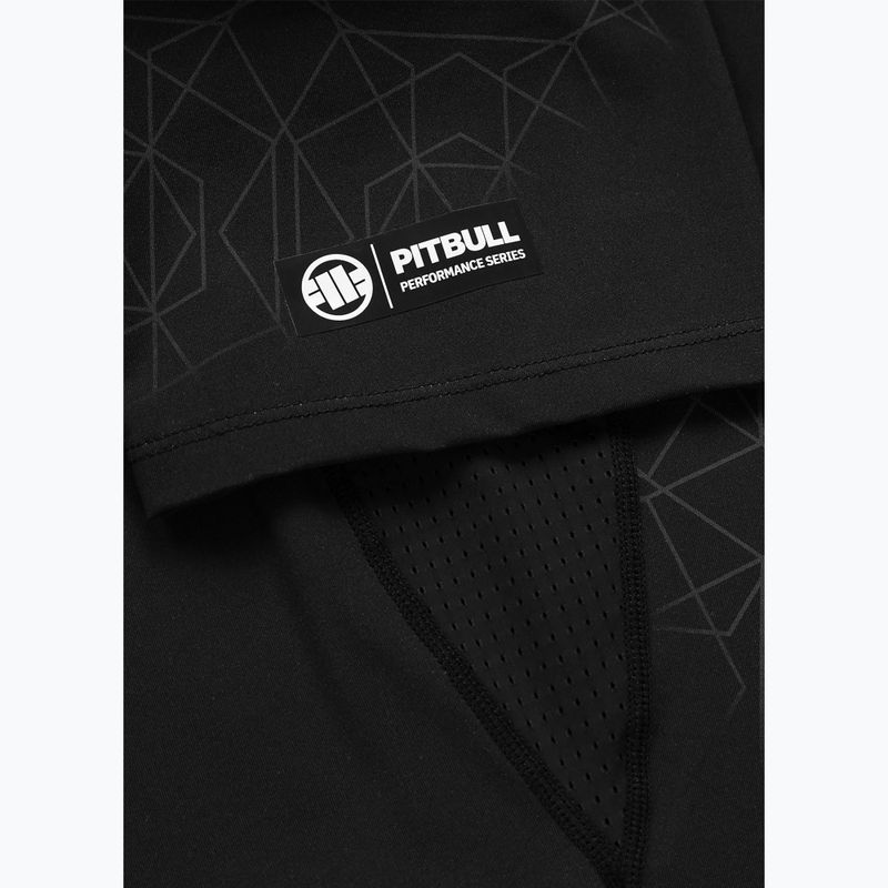 Rashguard pentru bărbați Pitbull Ray Rashguard fluo/red 9