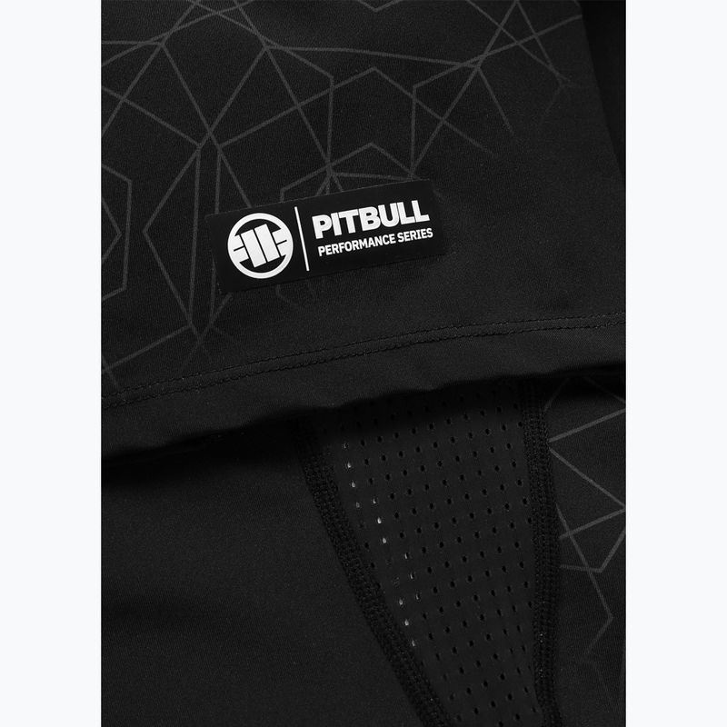 Rashguard pentru bărbați Pitbull Ray Rashguard fluo green 8