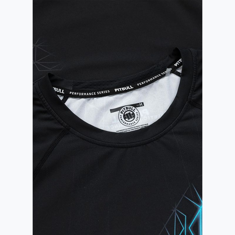 Rashguard cu mânecă lungă pentru bărbați Pitbull Ray Rashguard sky blue 5