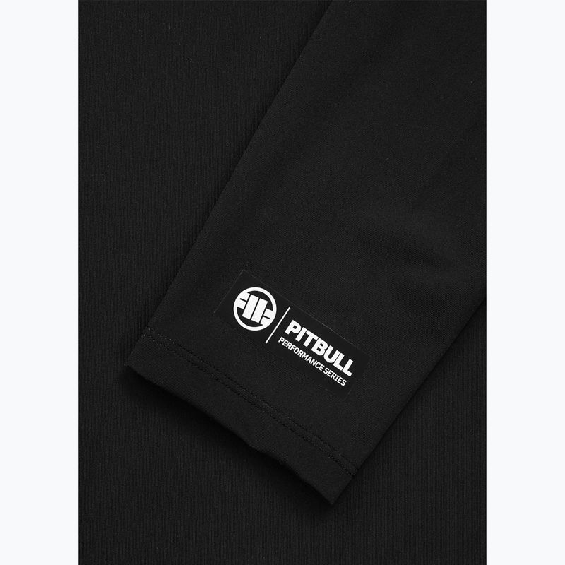 Rashguard cu mânecă lungă pentru bărbați Pitbull ADCC Rashguard black 8
