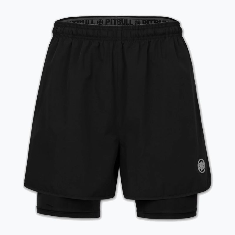 Shorturi bărbătești Pitbull Sport Mesh black 3