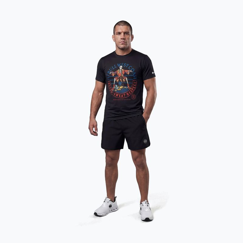 Tricou pentru bărbați Pitbull Mesh Champion Bloodline black 2