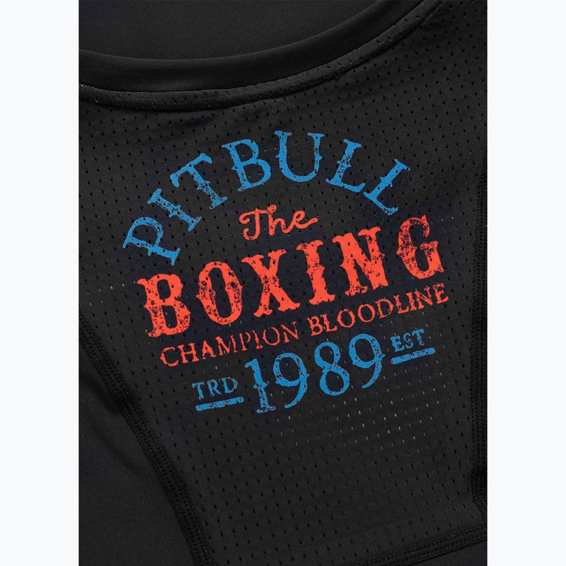 Tricou pentru bărbați Pitbull Mesh Champion Bloodline black 9