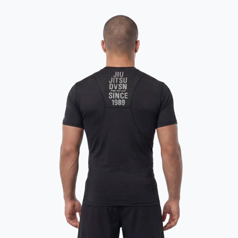 Tricou pentru bărbați Pitbull Mesh Jiu Jitsu black 3