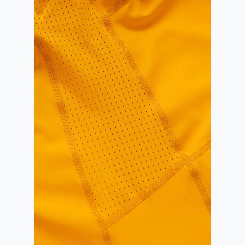 Tricou pentru bărbați Pitbull Palms mesh yellow logo 10