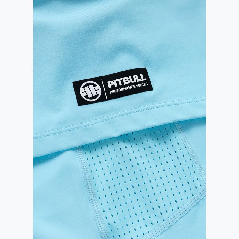 Tricou pentru bărbați Pitbull Palms mesh light blue logo 8