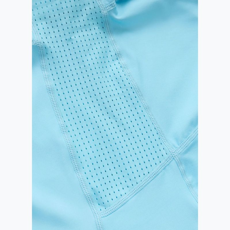 Tricou pentru bărbați Pitbull Palms mesh light blue logo 9