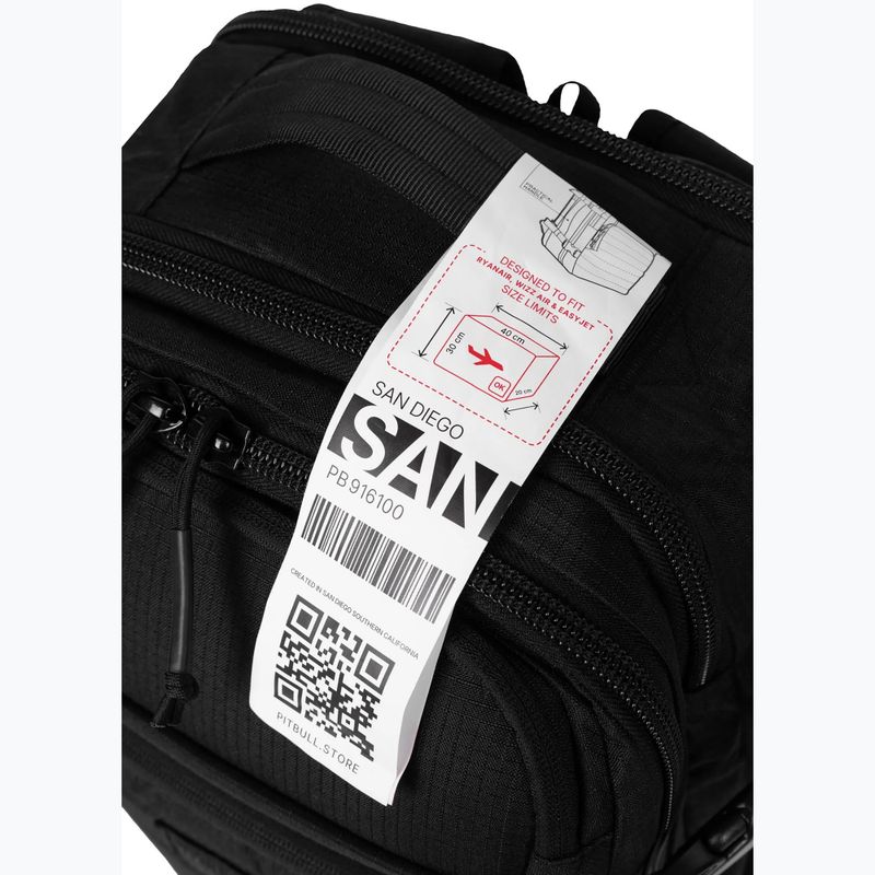 Rucsac de oraș Pitbull Cabin black 10