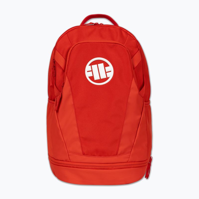Rucsac de oraș Pitbull Athletic Logo fluo/red