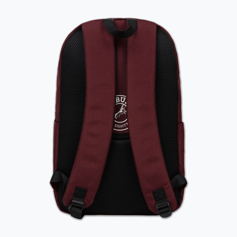 Rucsac de oraș Pitbull Norton dark burgundy 3