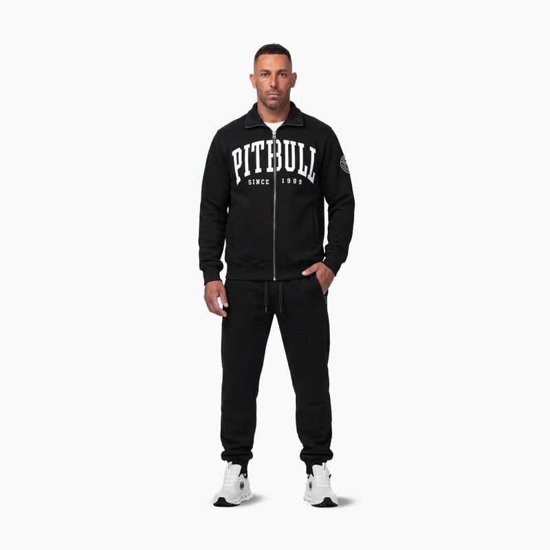 Bluză pentru bărbați Pitbull Norton Zipped black 2