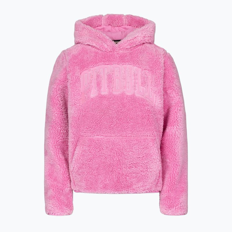 Bluză pentru femei Pitbull Aragona Norton Hooded dark chocolate 7