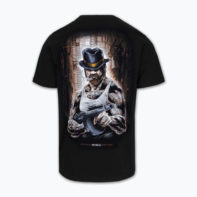 Tricou pentru bărbați Pitbull Hatter black 6