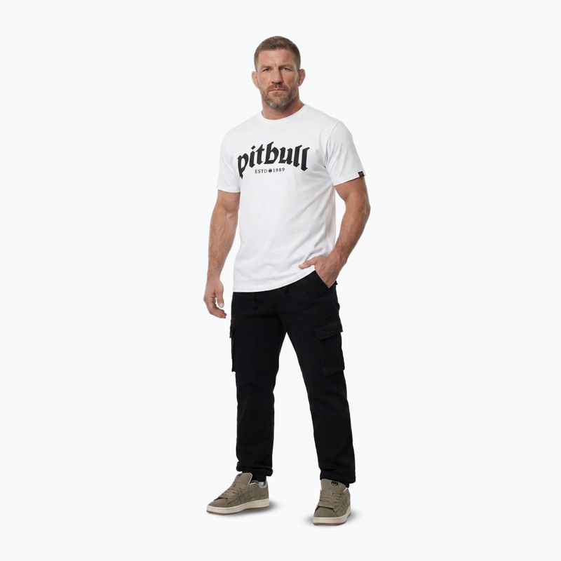 Tricou pentru bărbați Pitbull O'Side Skull white 2