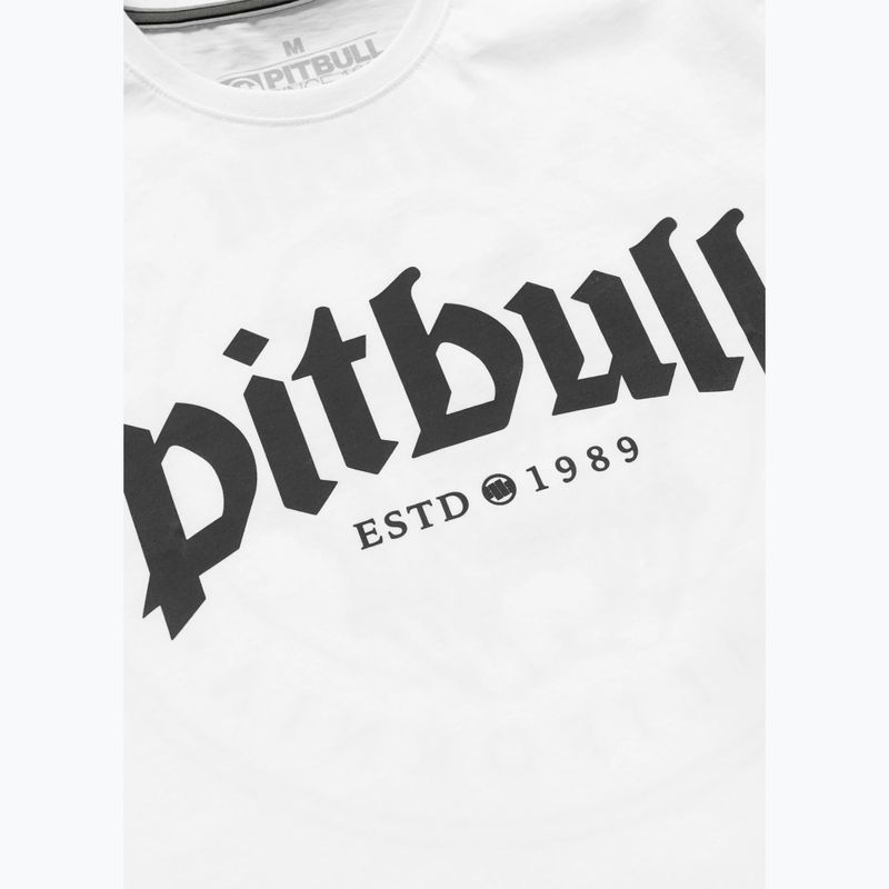 Tricou pentru bărbați Pitbull O'Side Skull white 8