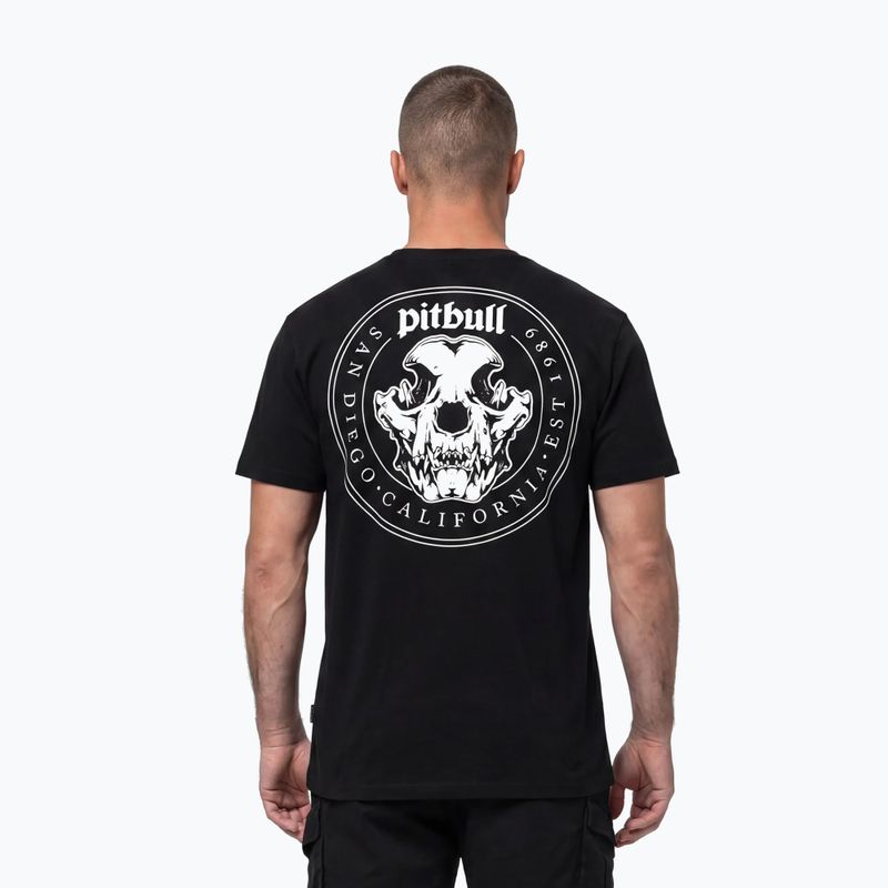 Tricou pentru bărbați Pitbull O'Side Skull black 4