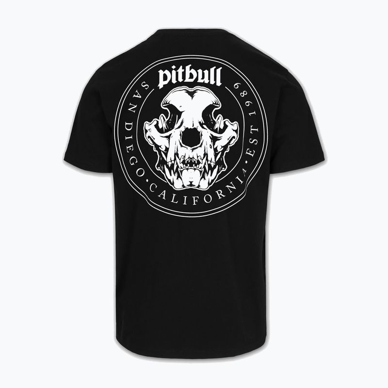 Tricou pentru bărbați Pitbull O'Side Skull black 6