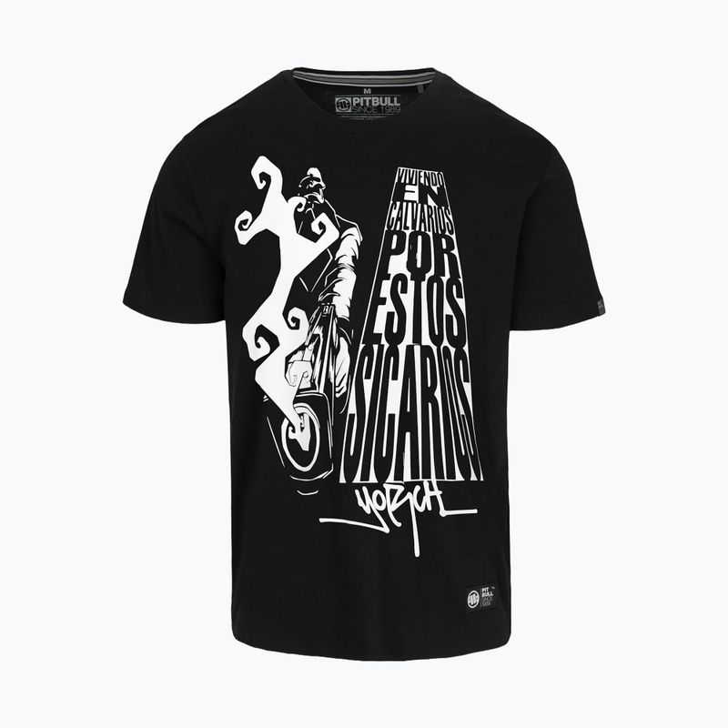 Tricou pentru bărbați Pitbull Esqueleto black 3