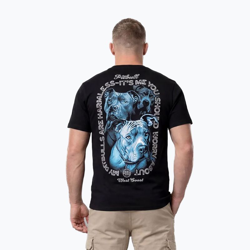 Tricou pentru bărbați Pitbull Protector black 3