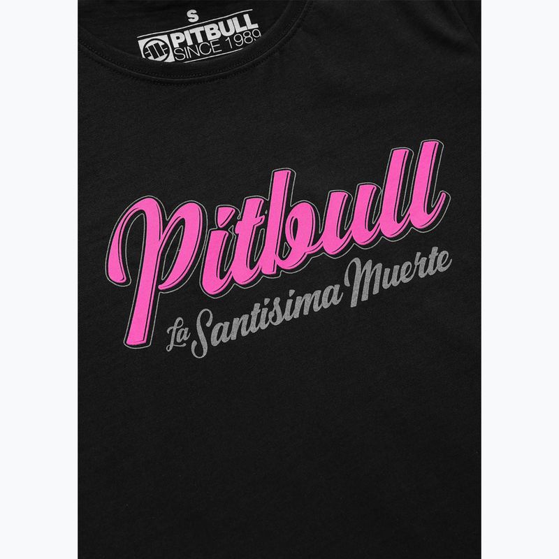 Tricou pentru femei Pitbull Santa Muerte black/pink 8