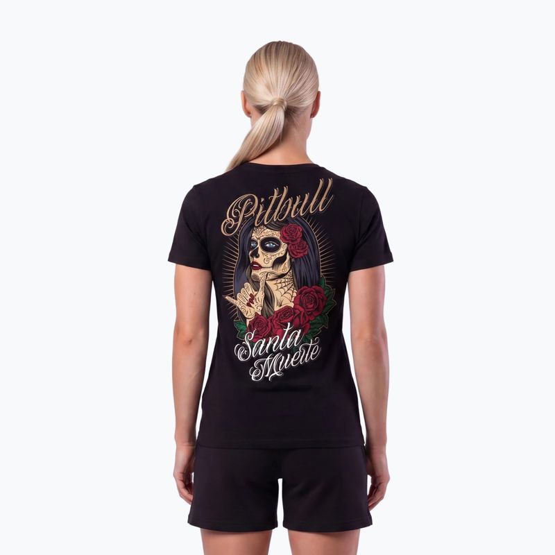 Tricou pentru femei Pitbull Santa Muerte black 3