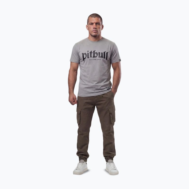 Tricou pentru bărbați Pitbull O'Side grey 2