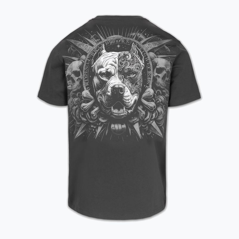 Tricou pentru bărbați Pitbull World graphite 2