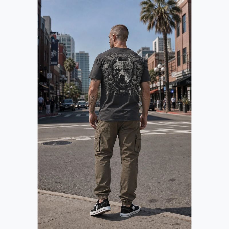 Tricou pentru bărbați Pitbull World graphite 11