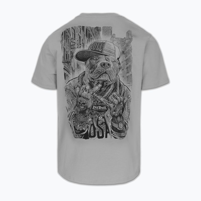 Tricou pentru bărbați Pitbull Avenue grey 2