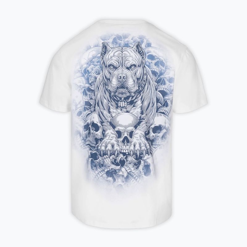 Tricou pentru bărbați Pitbull Guardian Angel white 2