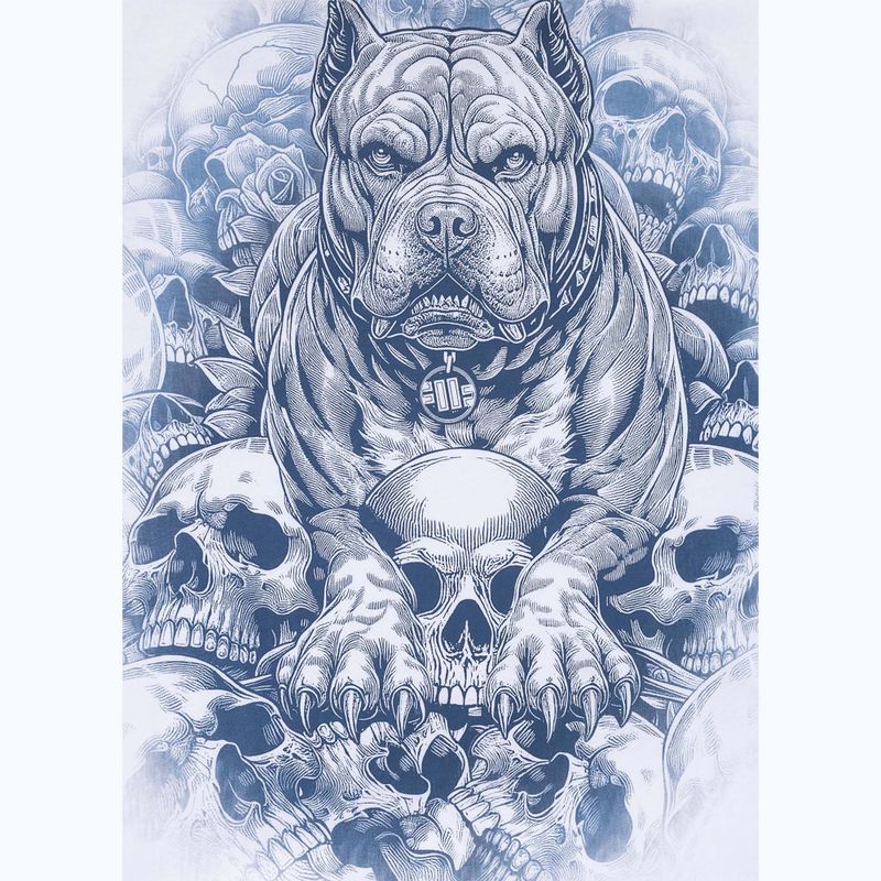 Tricou pentru bărbați Pitbull Guardian Angel white 5