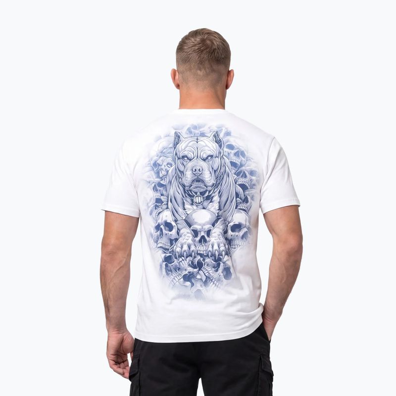 Tricou pentru bărbați Pitbull Guardian Angel white 9