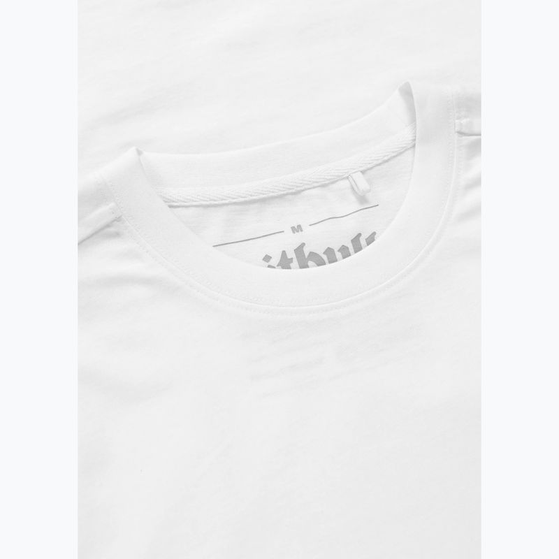 Tricou pentru bărbați Pitbull O'Side Embro white 5