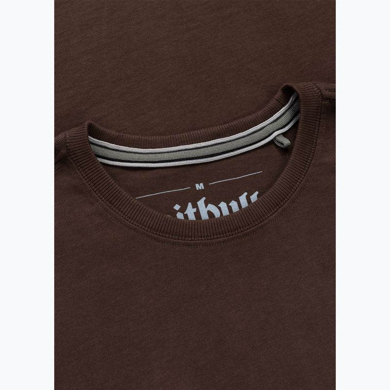 Tricou pentru bărbați Pitbull O'Side Small chocolate 3