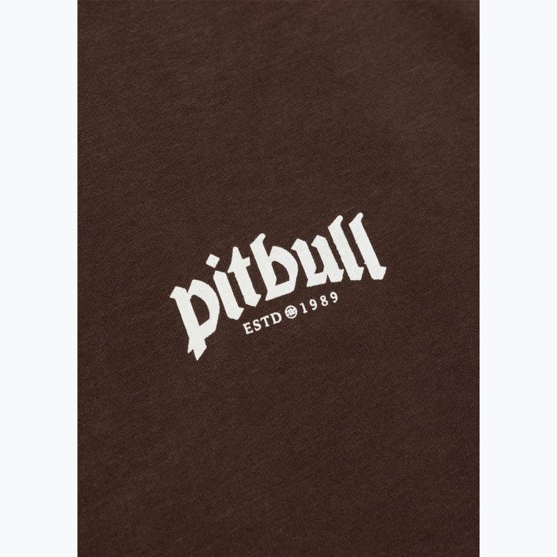 Tricou pentru bărbați Pitbull O'Side Small chocolate 4