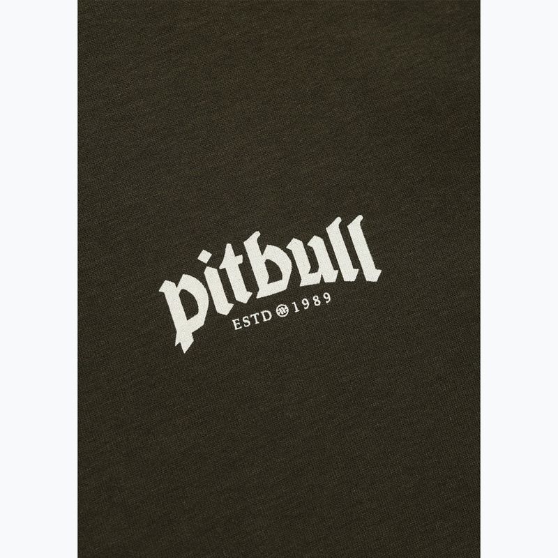 Tricou pentru bărbați Pitbull O'Side Small dark green 5