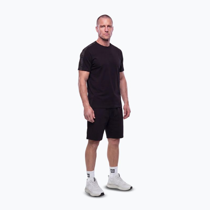 Tricou pentru bărbați Pitbull West Coast Tape black/black 2