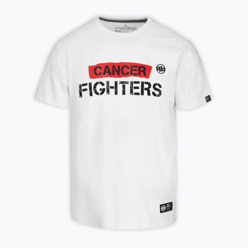 Tricou pentru bărbați Pitbull Cancer Fighters white 3