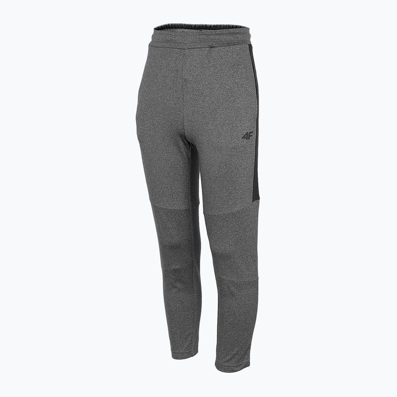 Pantaloni de antrenament pentru copii 4F HJZ22-JSPMTR001 gri 3