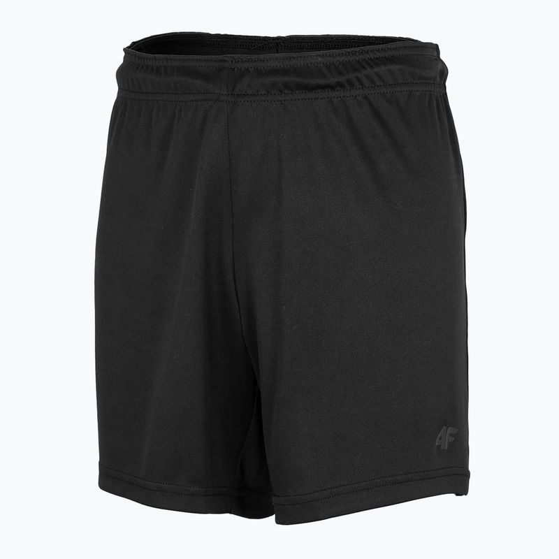 Pantaloni scurți de antrenament pentru copii 4F HJZ22-JSKMTR001 negru 3