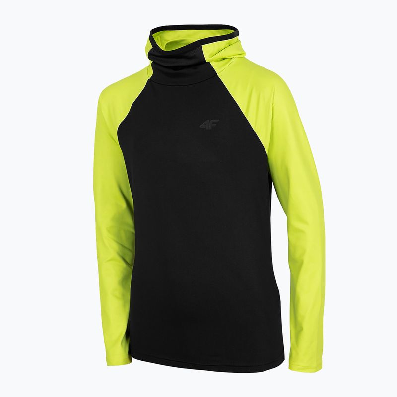 Tricou termic pentru bărbați 4F galben HJZ22-JBIMD001 2