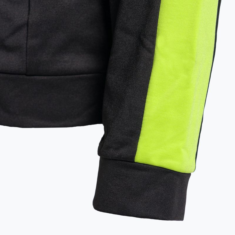Bluză de antrenament pentru copii 4F negru-verde HJZ22-JBLMF001 7