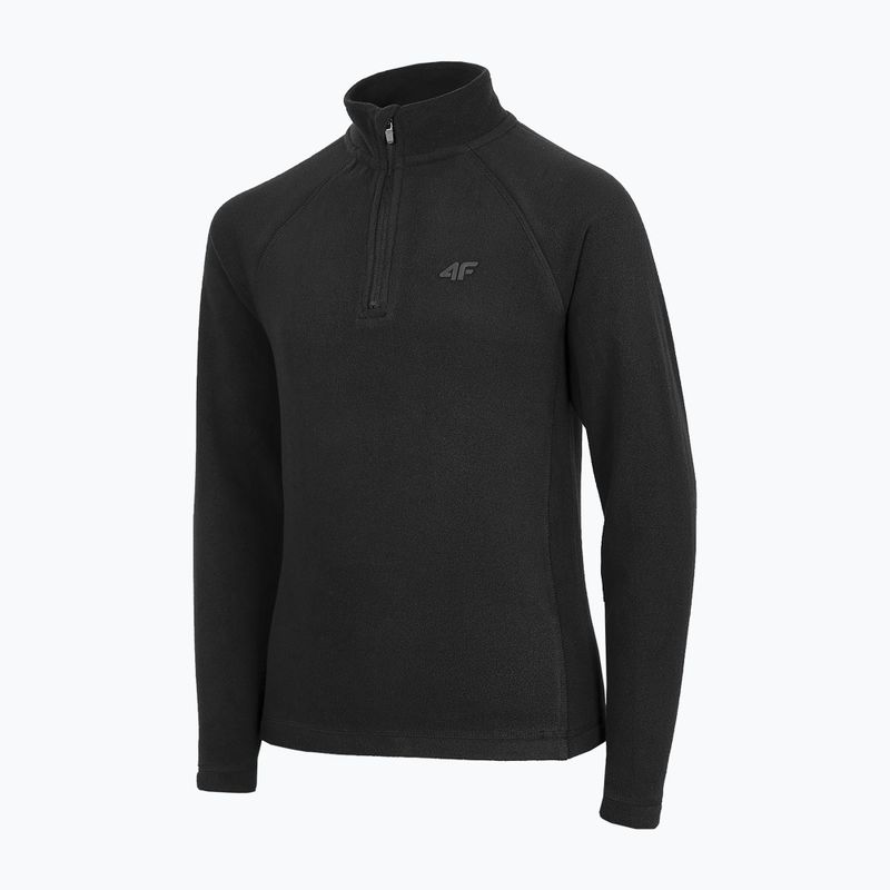 Bluză fleece pentru copii 4F neagră HJZ22-JBIMP001 3