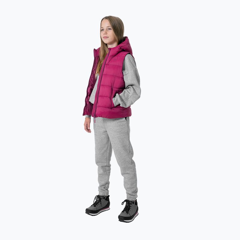 Gilet pentru copii 4F roz HJZ22-JKUDP002 3