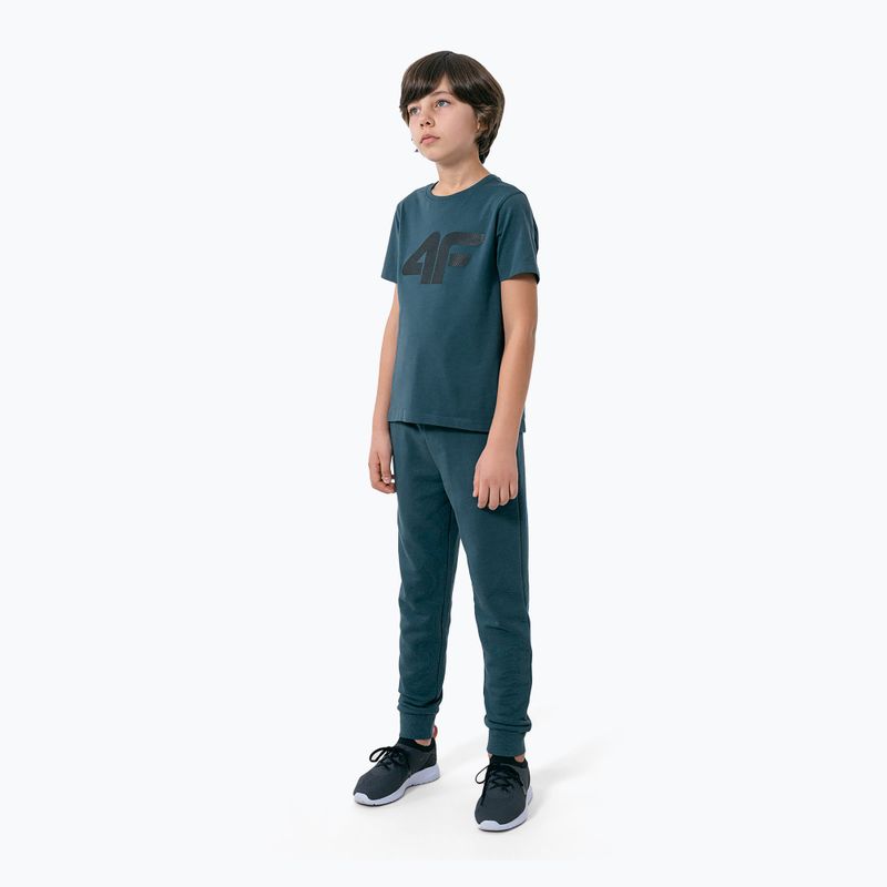 Tricou 4F pentru copii HJZ22-JTSM002 albastru 2