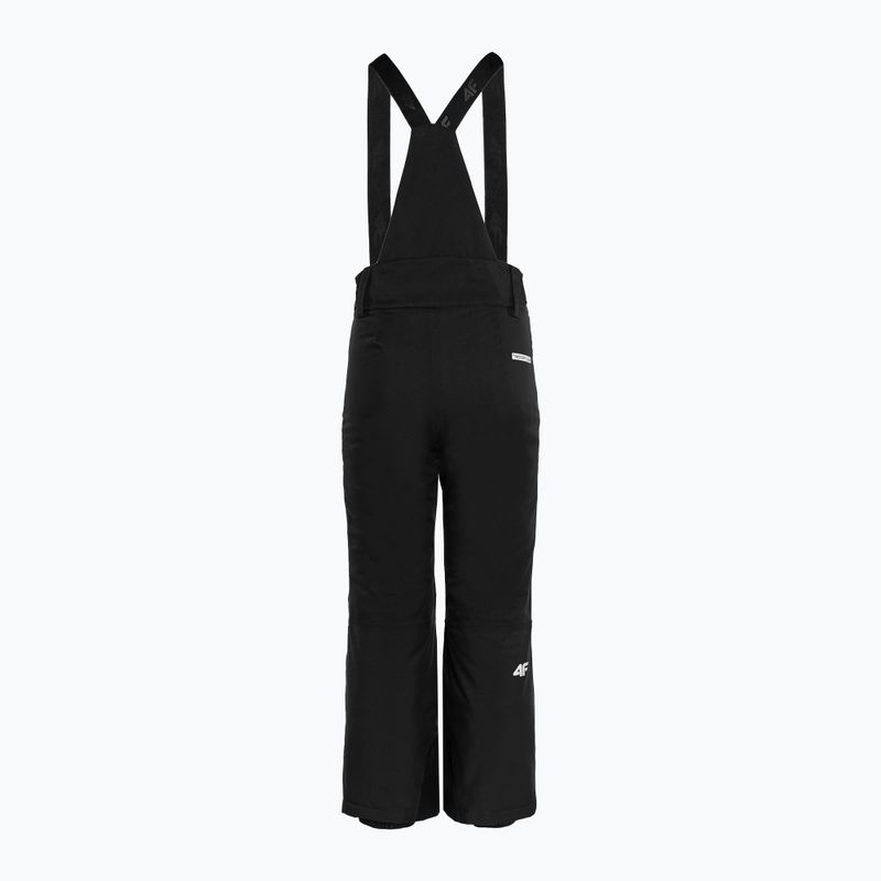 Pantaloni de schi pentru copii 4F JSPDN001 negru HJZ22-JSPDN001 5