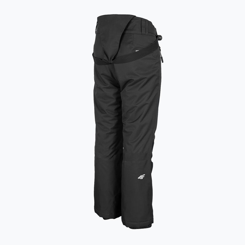 Pantaloni de schi pentru copii 4F JSPDN001 negru HJZ22-JSPDN001 10