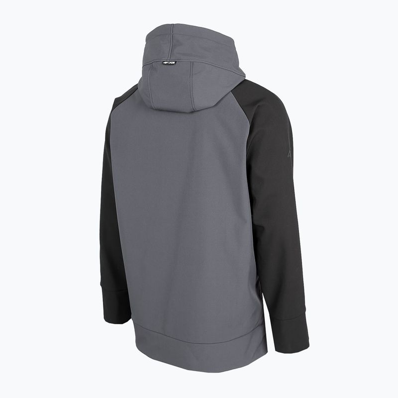 Jachetă de snowboard pentru bărbați 4F grafit H4Z22-SFM001F 8