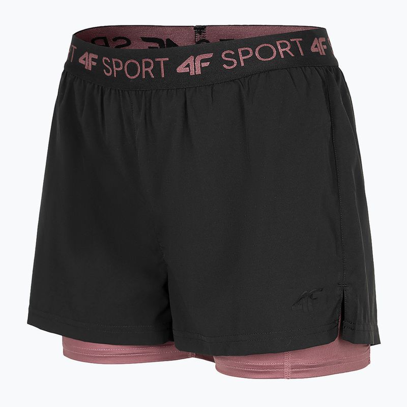 Pantaloni scurți de antrenament pentru femei 4F H4Z22-SKDF011 negru